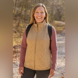 Como Sport Titanium Suede Vest Size XL​​​